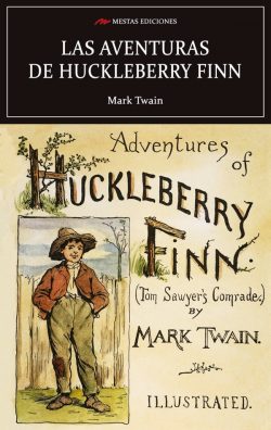 Portada de La aventuras de Huckleberry Finn, de Mark Twain