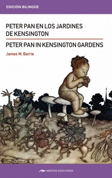 CB3- Peter Pan in kensington garden _ Peter Pan en los jardines de kensington Bilingüe 978-84-17782-02-3 Mestas Ediciones