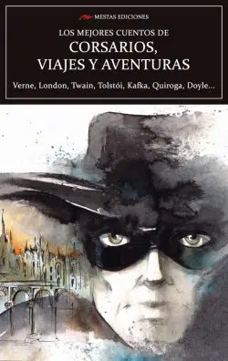 Portada de Los mejores cuentos Corsarios, Viajes y Aventuras, de Arthur Conan Doyle, Bram Stoker…