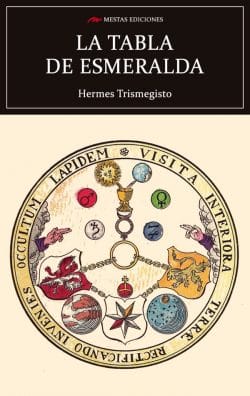 Portada de La Tabla de Esmeralda, de Fulcanelli, Hermes Trismegisto…