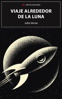 Portada de Viaje Alrededor de la Luna, de Julio Verne