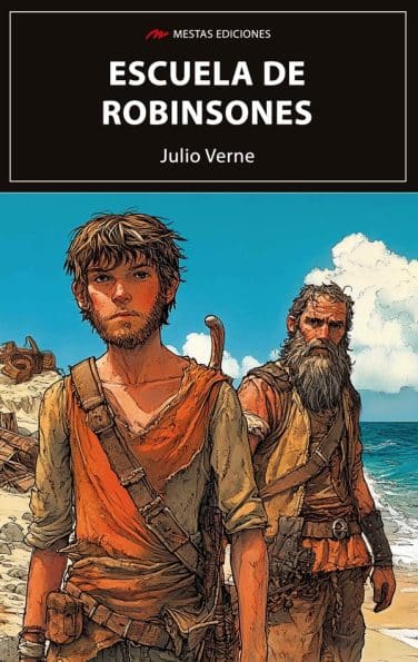 escuela-de-robinsones, de julio verne, libro de mestas ediciones