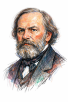Retrato de Alexander Afanásiev