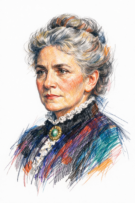 Retrato de Amalie Skram