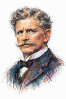 Retrato de Ambrose Bierce