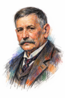 Retrato de Benito Pérez Galdós