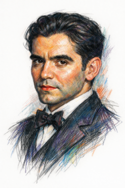 Retrato de Federico García Lorca