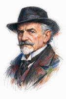 Retrato de Fulcanelli