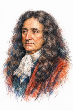 Retrato de Jean de La Fontaine