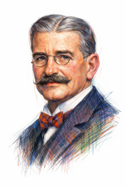 Retrato de L. Frank Baum