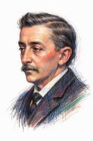 Retrato de Lafcadio Hearn
