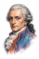 Retrato de Marqués de Sade