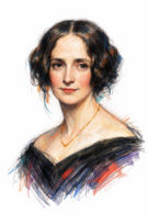 Retrato de Mary W. Shelley