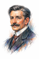 Retrato de Maurice Leblanc