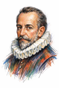 Retrato de Miguel de Cervantes