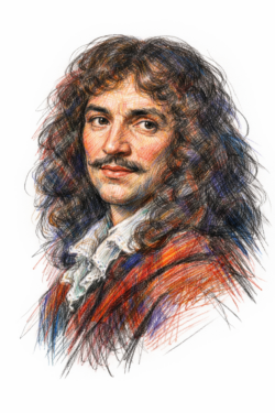 Retrato de Molière