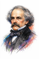 Retrato de Nathaniel Hawthorne