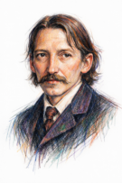 Retrato de Robert L. Stevenson