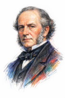 Retrato de Sheridan Le fanu