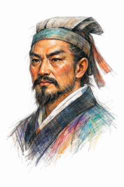 Retrato de Sun Tzu
