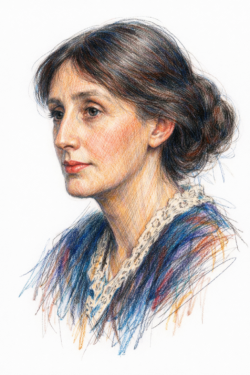 Retrato de Virginia Woolf
