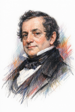 Retrato de Washington Irving