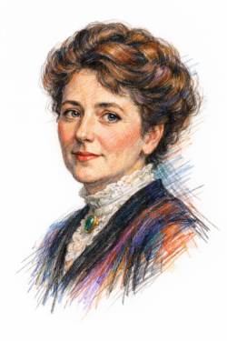 Retrato de Lucy Maud Montgomery