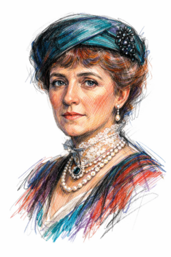 Retrato de Edith Wharton