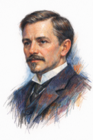 Retrato de Edward Bellamy