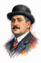 Retrato de Guillaume Apollinaire