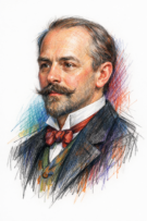 Retrato de Henry Harland
