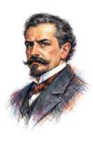 Retrato de Pedro Antonio de Alarcón