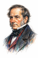 Retrato de Prósper Mérimée